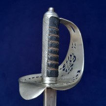 British 1905 Pattern Infantry Staff Sergeants Sword by Enfield, George V Rehilt and Conversion 11